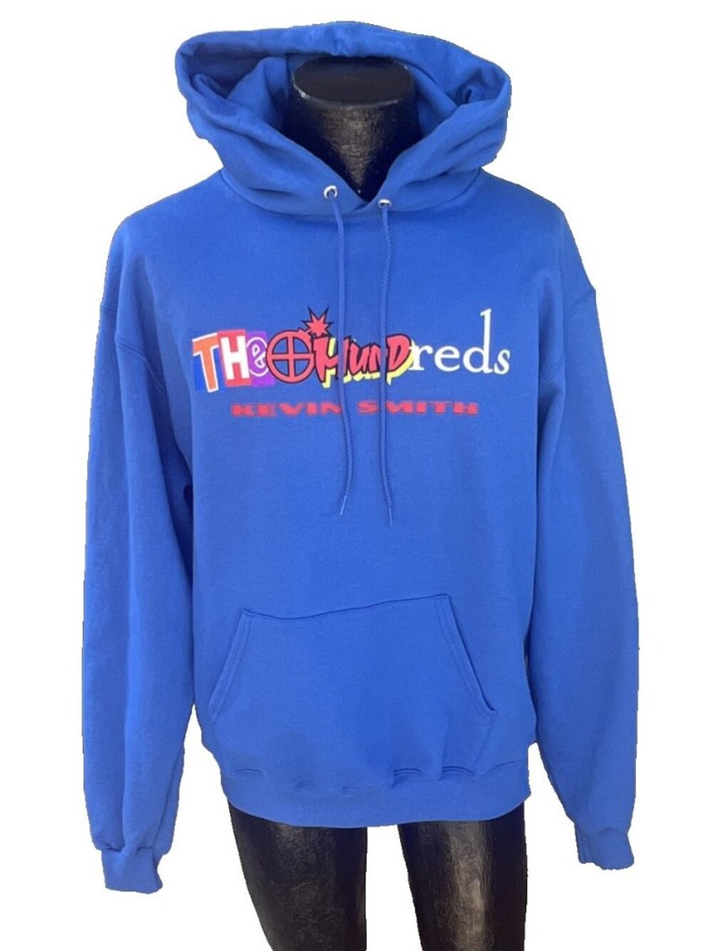 The Hundreds x Kevin Smith Mens Large Champion Eco Royal Blue Hoodie Sweatshirt